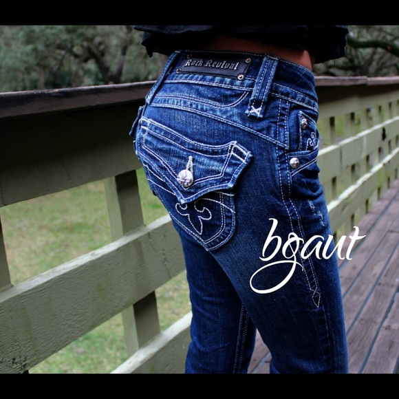 NWOT Rock Revival Chrissie Boot Stretch Jeans 26 - Picture 3 of 8